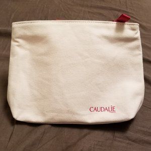🆕️ Caudalie Pink Canvas Travel Makeup Toilette Bag